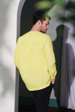 The Bayang Men Kurta - Lemon Yellow
