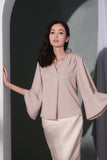 baju wanita dewasa lengan kembang