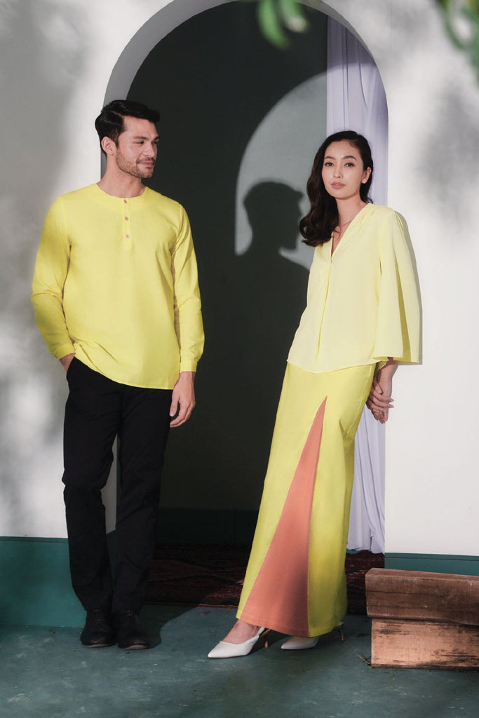 sedondon baju raya kuning