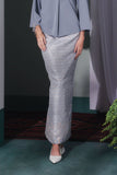 kain jenis songket biru