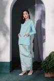 The Bayang Women Kurti - Tiffany Blue