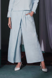 skirt pants biru