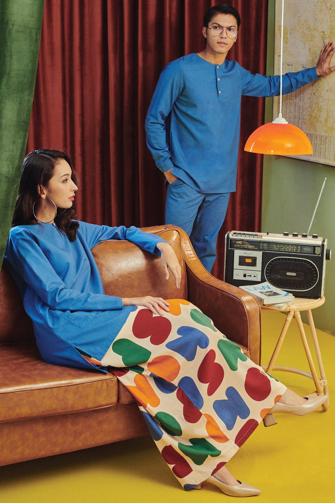 Women Blouse matching Folded Skirt