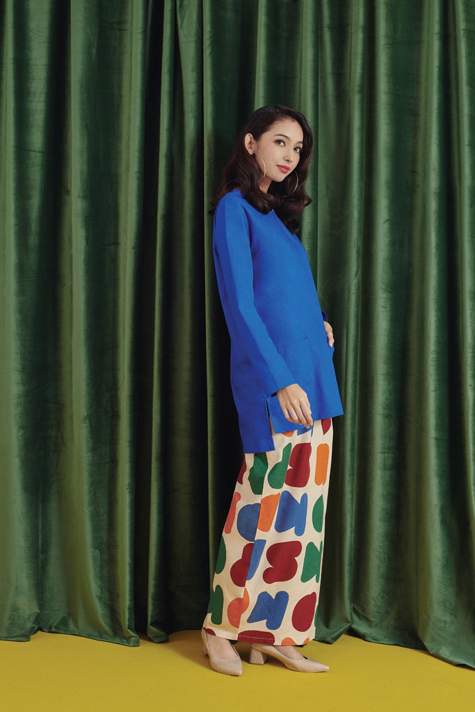 Women Kurti Blouse with Folded skirt