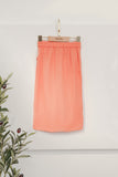 Rasa Sayang Scallop Skirt - Salmon