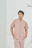 Short Sleeve Oriental Shirt for Men