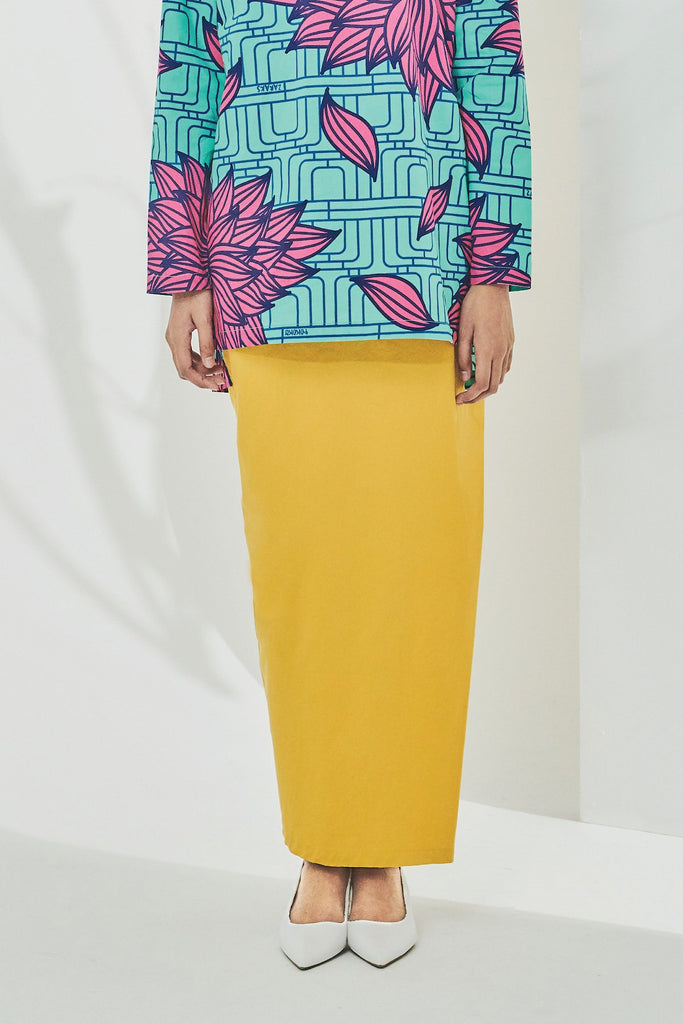 Mustard Women Overlay Skirt