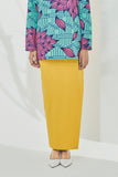 Mustard Women Overlay Skirt