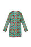 The Spring Women Kurti With Pockets - Spring Garden Print