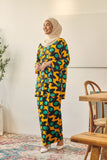 set baju raya dewasa cotton printed