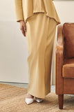 Rasa Sayang Women Scallop Skirt - British Khaki