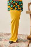 Rasa Sayang Women Scallop Skirt - Mustard