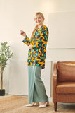 baju kurung cotton bercorak