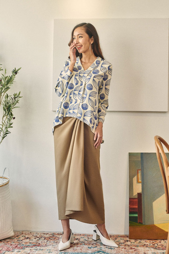 Rasa Sayang Women Sarong Skirt - Khaki