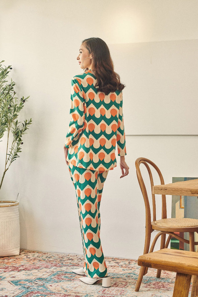 Rasa Sayang Women Kebaya Blouse - Aprikot