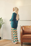 Rasa Sayang Women Kebaya Blouse - Emerald Green