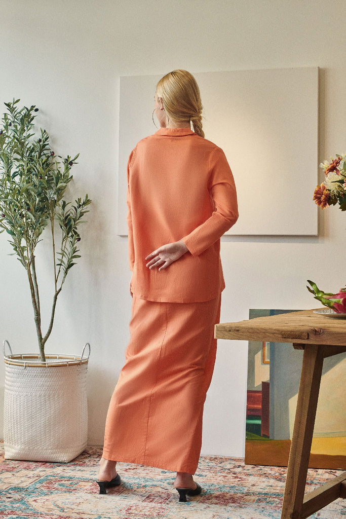 Rasa Sayang Women Kebaya Blouse - Salmon