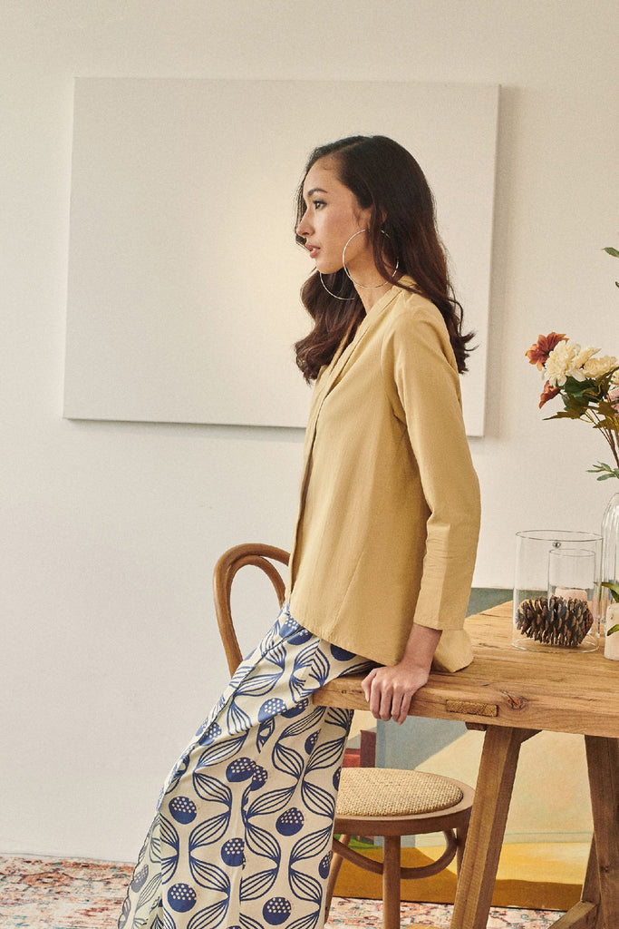 Rasa Sayang Women Kebaya Blouse - British Khaki