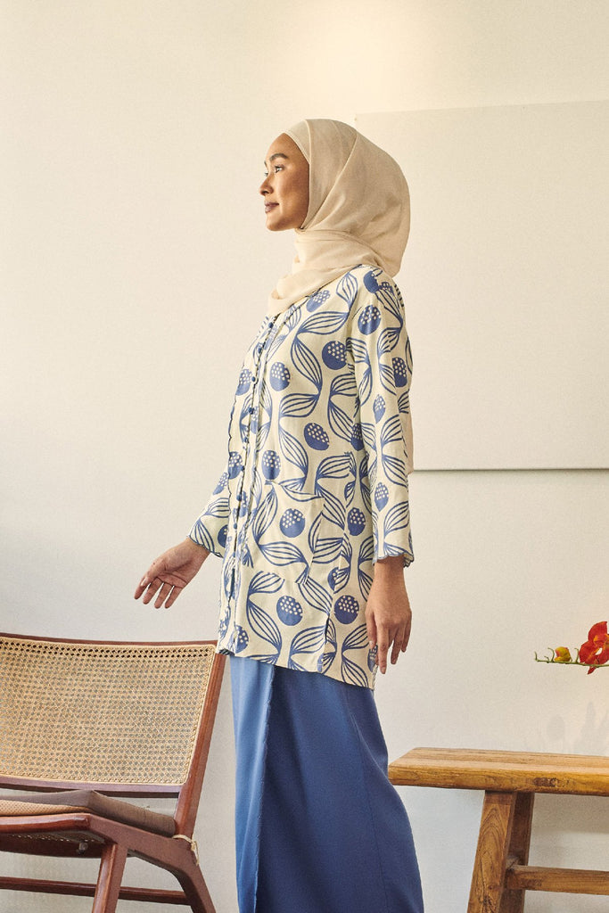 Rasa Sayang Women Scallop Kebarung - Delima