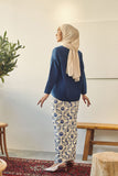 Rasa Sayang Women Santai Blouse - Navy Blue