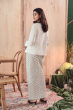 kain cotton hitam putih