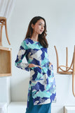 The Sungai Women Pockets Kurung Blouse - Kundasang