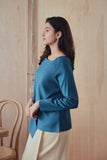 baju raya ready to wear biru