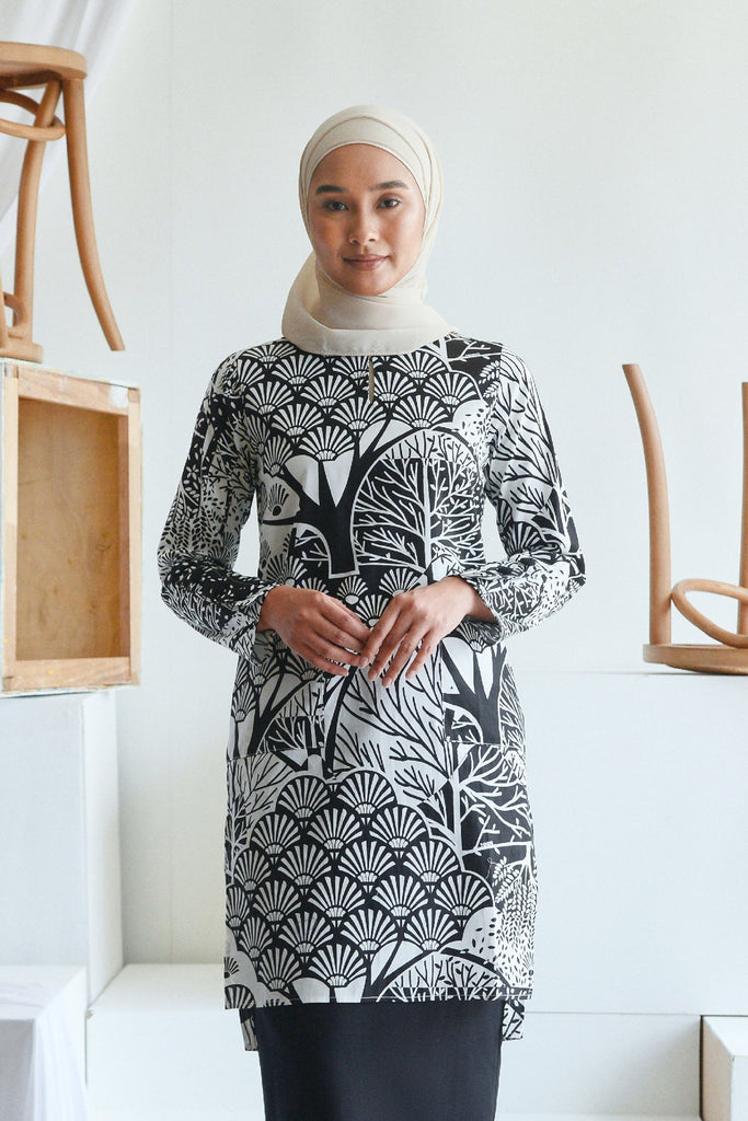 baju kurung wanita cotton