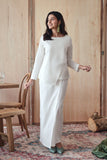 baju raya ready to wear plain white