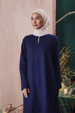 The Legend Women Pesak Kurung Blouse - Navy Blue