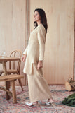 set baju kurung cotton plain