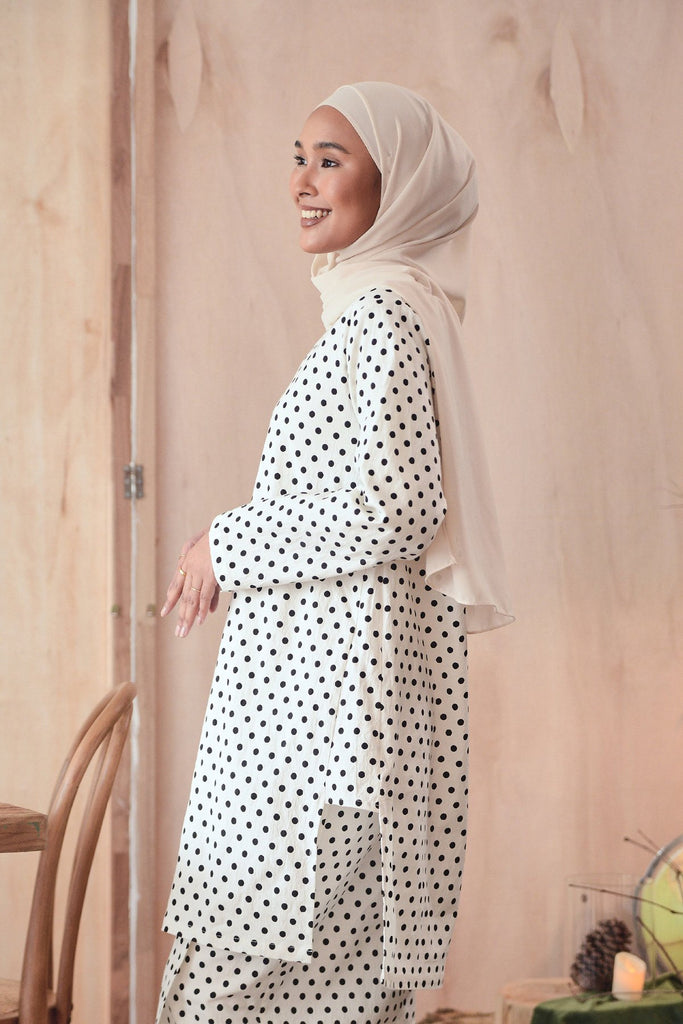 baju kurung cotton printed