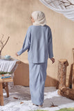 Light Pigeon Blue Colour set wear