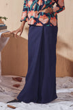 Women Button Folded Skirt