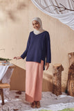 Peach Colour Skirt Berlipat