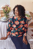 Floral Print Blouse