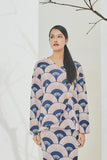 Print Women Button Wrapped Blouse