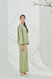 Olive Green Colour Raya Wear