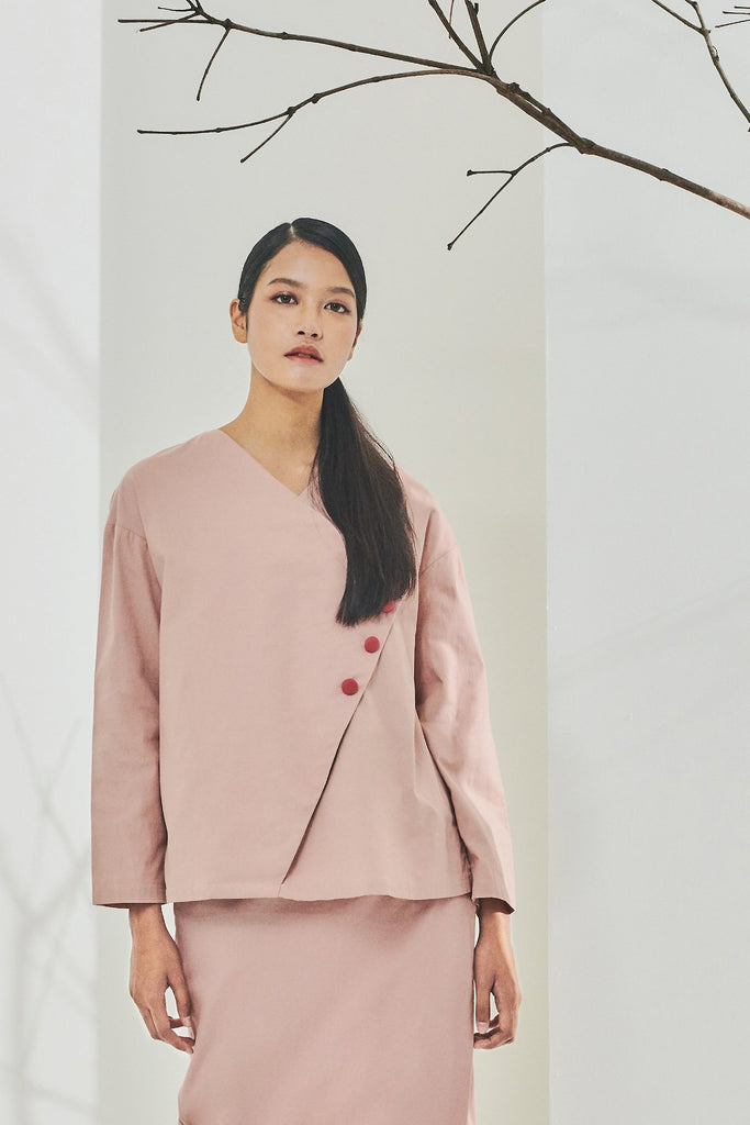 Timur Women Wrapped Blouse