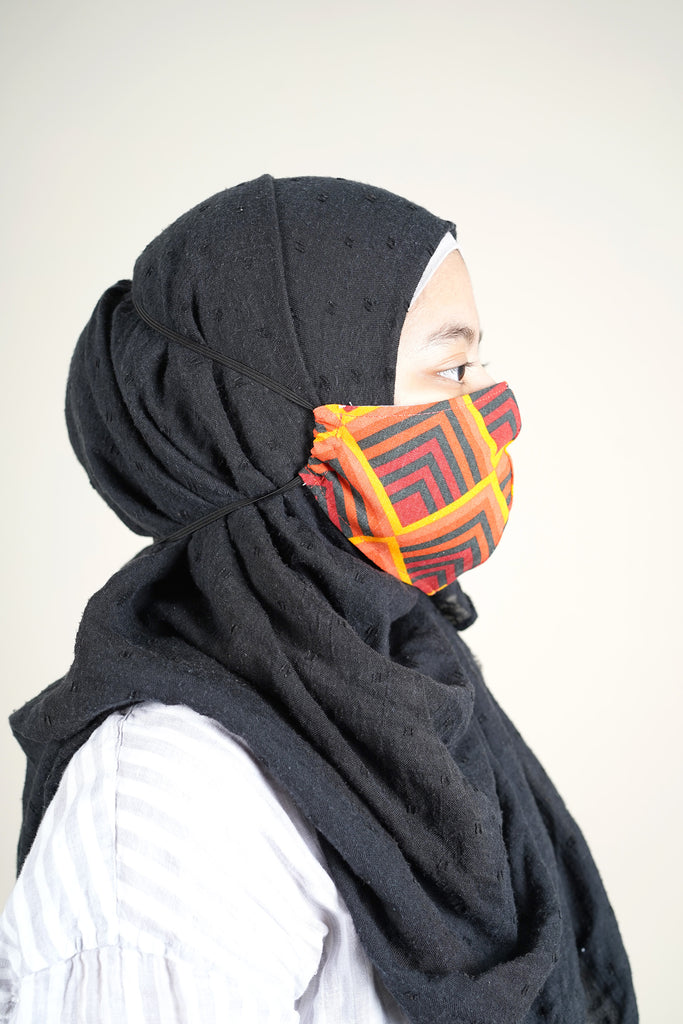 The Mekar Face Mask - Sunrise Print