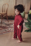 The Legend Babies Baju Melayu Jumpsuit - Maroon
