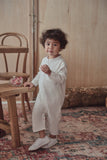 The Legend Babies Baju Melayu Jumpsuit - White