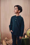 The Legend Baju Melayu Top - Emerald Green