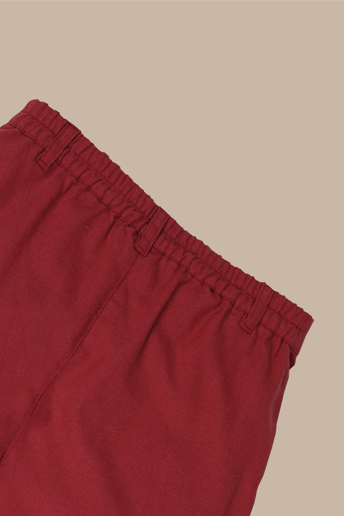 The Everyday Women Palazzo - Ruby Red
