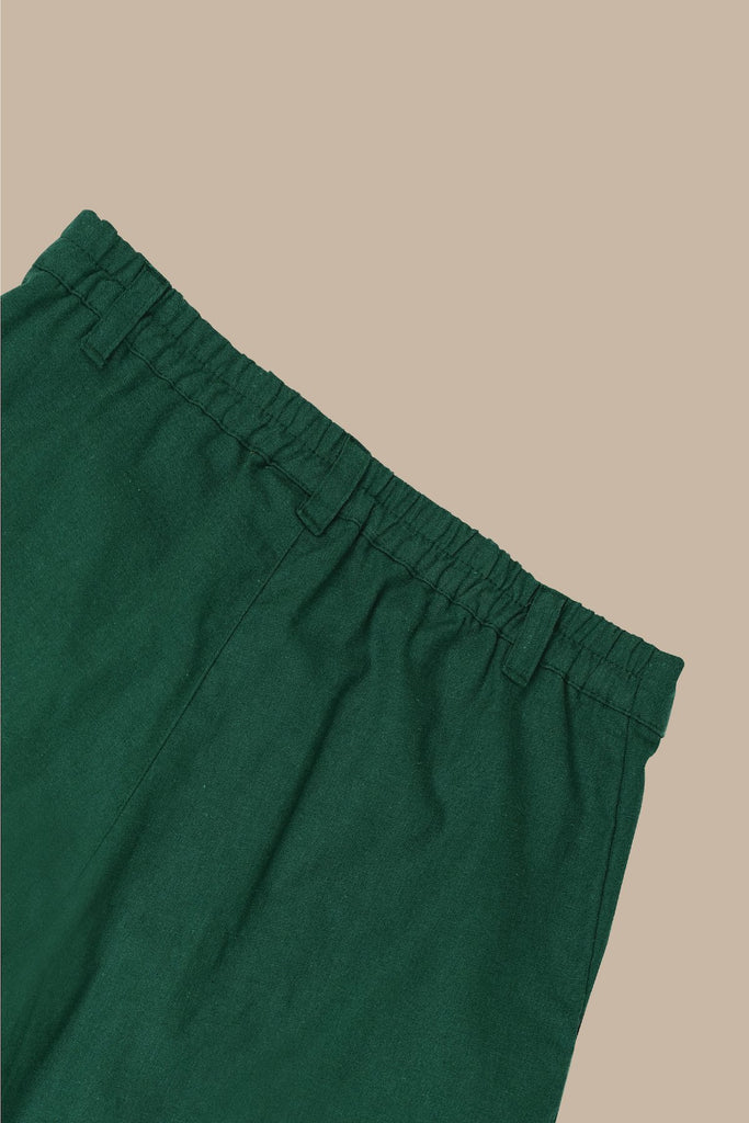 The Everyday Women Palazzo - Dark Green