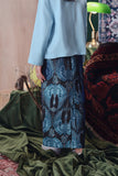 kain baju raya budak perempuan belah belakang
