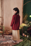 kain budak perempuan beige