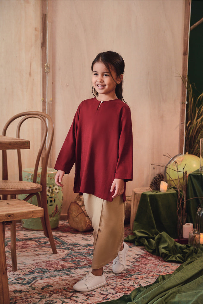 plain skirt khaki
