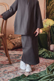 The Legend Overlay Skirt - Steel Grey