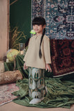 The Legend Jacquard Skirt - Emerald Ledang